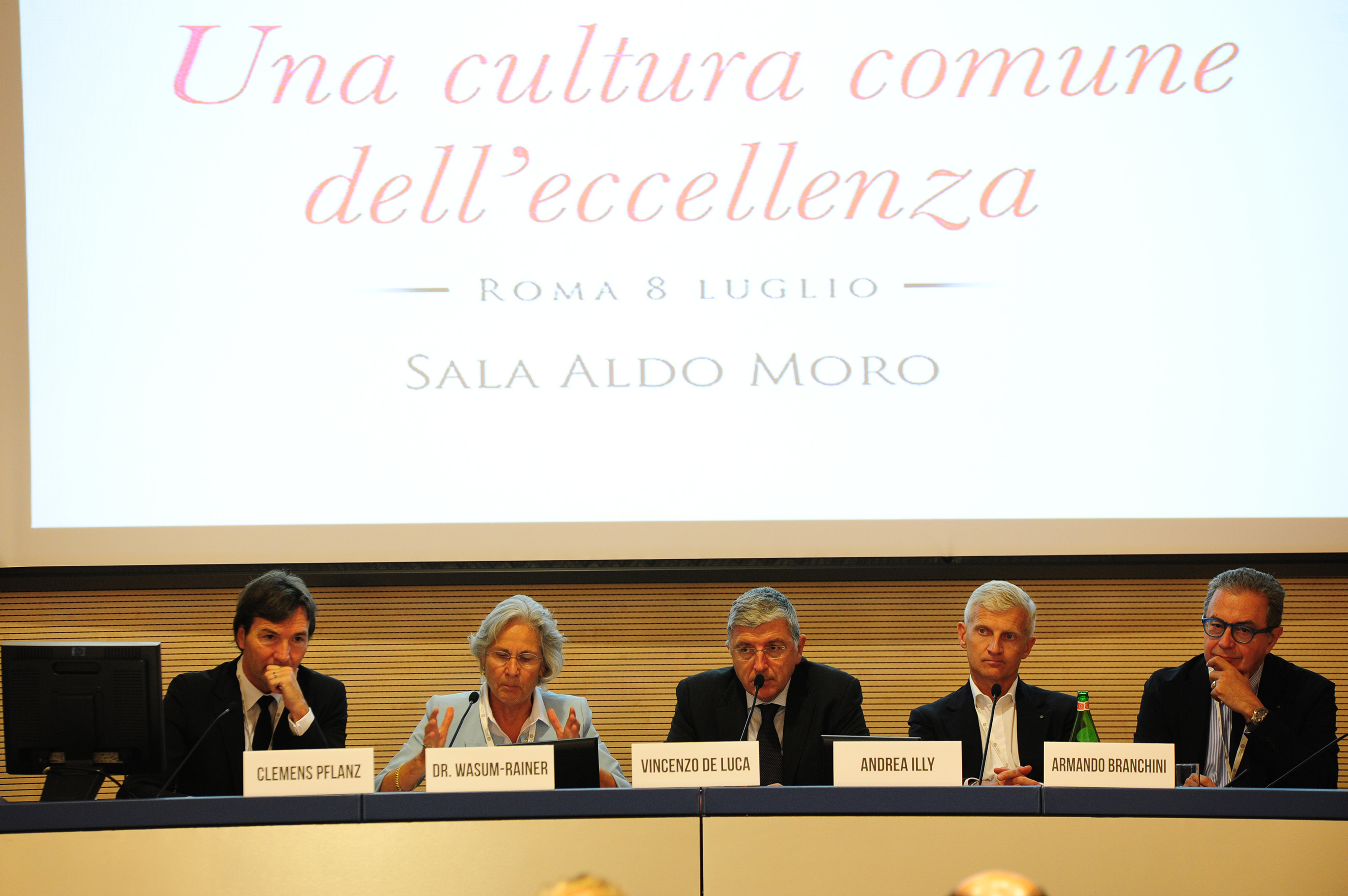 The Plenary Session of the Conference at La Farnesina