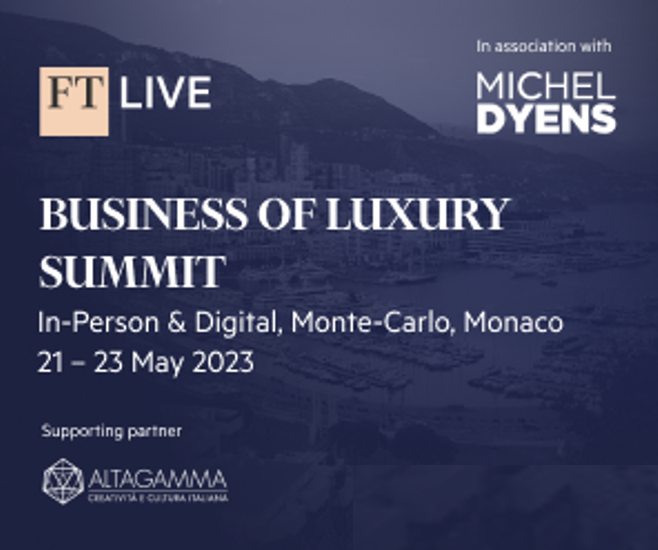 ALTAGAMMA PARTNER DEL FINANCIAL TIMES BUSINESS OF LUXURY SUMMIT